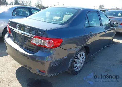 2013 Toyota Corolla Le из США, поврежденный, VIN 5YFBU4EE8DP122657